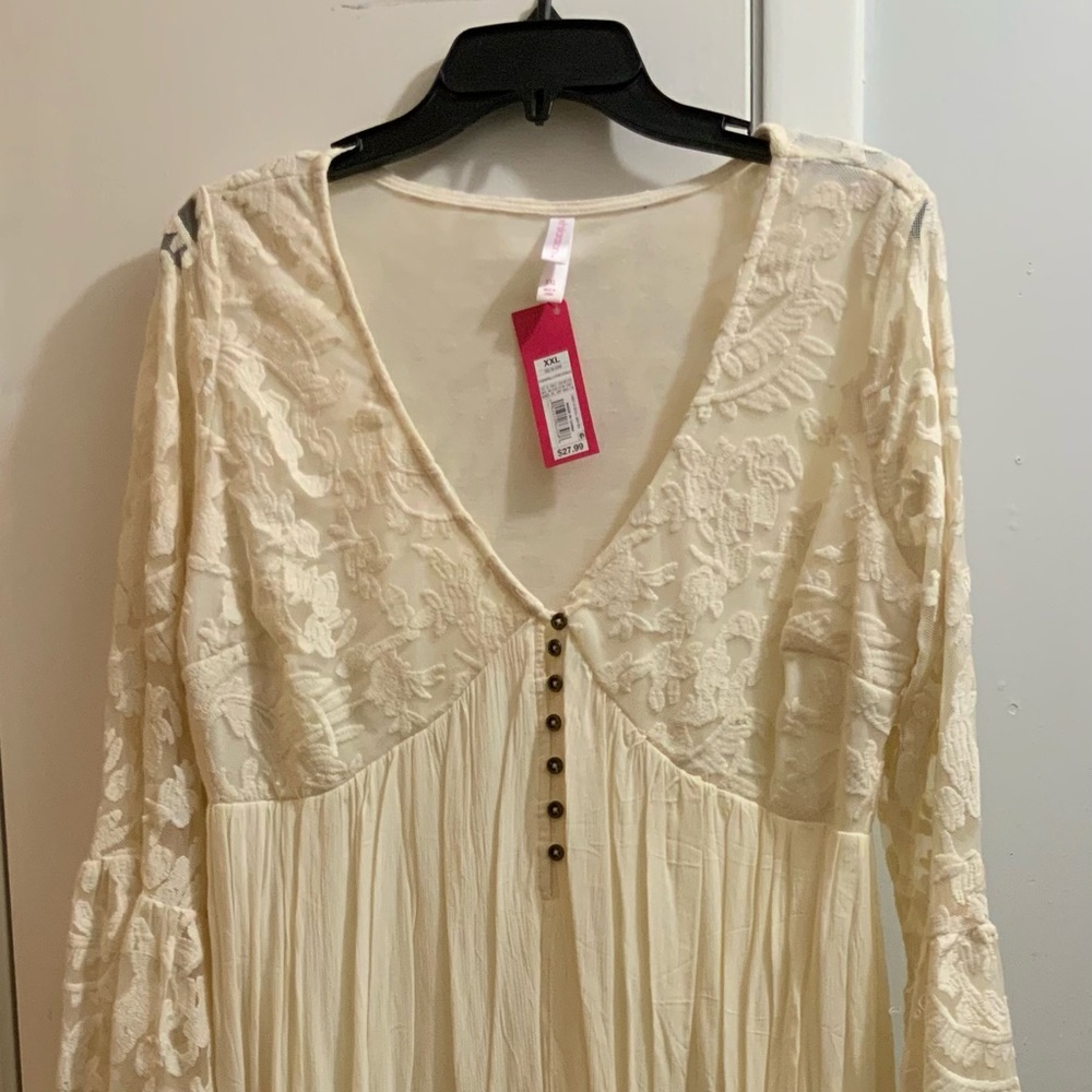 Beautiful lace boho dress